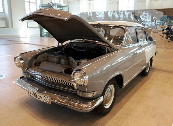 Car Gaz Volga Moscow Russia May 2013 Exhibition Retro Cars — Stock Photo, Image