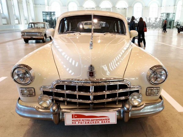 Car Gaz Zim Moscow Russia May 2013 Exhibition Retro Cars — Stock Photo, Image