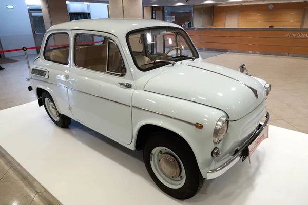 Car Zaz 965 Zaporozhets Moscow Russia May 2013 Exhibition Retro — Stock Photo, Image