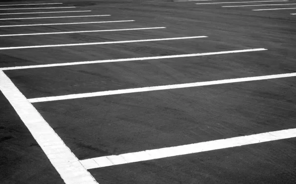 Parking Markings Parking Lot Cars Stock Photo