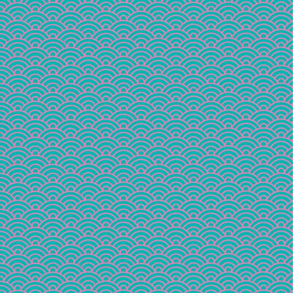 Japon balık desen vektör arka plan ölçekler