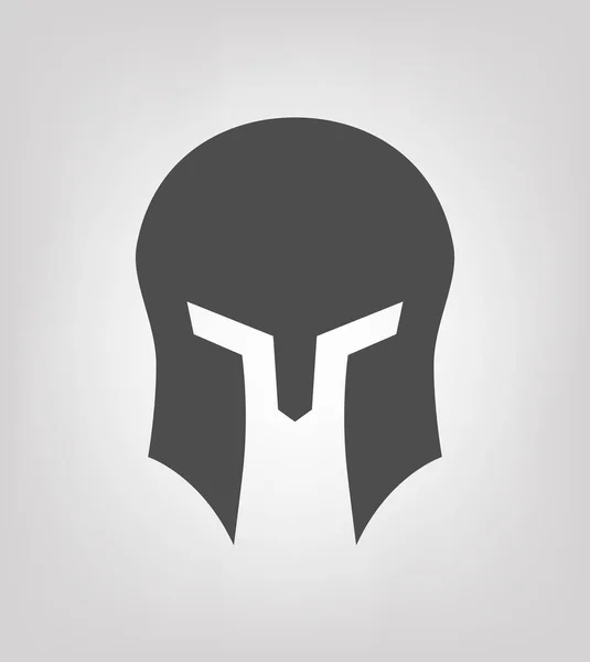 Spartan Helmet Vector Icon Vector — Stock Vector