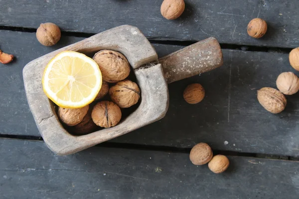 Vegetarisch voedsel, gezondheid of koken concept. — Stockfoto