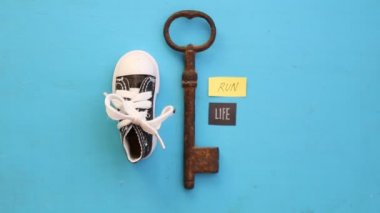 Çalıştırılır hayat fikir veya sağlıklı yaşam ve spor kavramları.