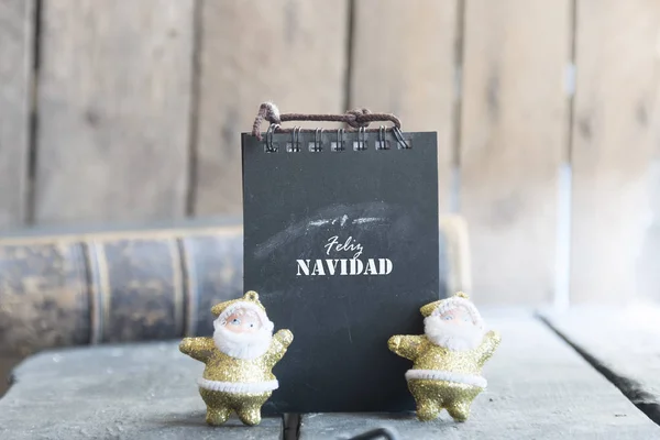 Carte Feliz Navidad, style vintage — Photo