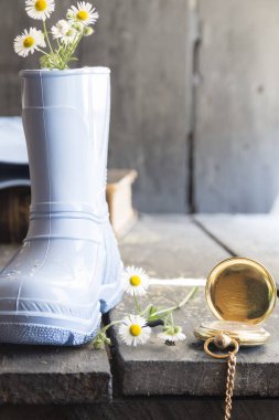 Vintage çiçek arka plan