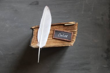 Online Kurslar fikir, siyah okul yönetim kurulu kompozisyonu