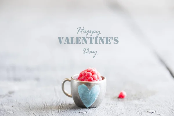 Feliz Dia dos Namorados, cartão criativo — Fotografia de Stock