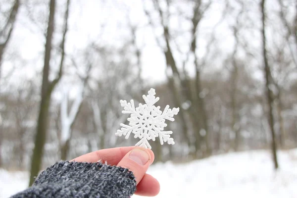 Snöiga kreativa koncept — Stockfoto