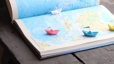 tatil veya deniz cruise yaratıcı kavramı