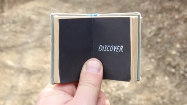 Keşfetmek veya seyahat, seyahat, gezi kavramı