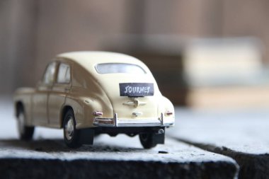 Yolculuk etiket ve klasik Vintage otomobil