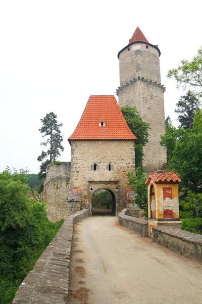 Castillo Zvikov. República Checa —  Fotos de Stock