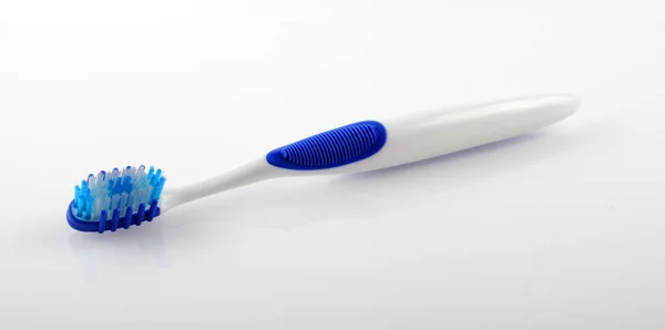 Toothbrush White Background Close — Stock Photo, Image