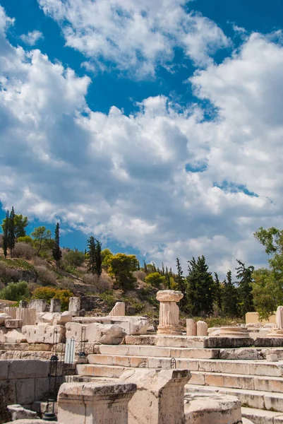 Elefsina Umístění Acient Svatyně Kde Eleusinian Tajemství Elefsinská Tajemství Konal — Stock fotografie