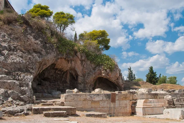 Santuario Plutone Ade Dio Degli Inferi Che Rapì Persefone Situato — Foto Stock