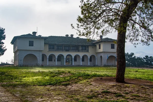 Bizantyjski Muzeum Ioannina Grecji Mieści Się Jednym Budynków Cytadeli Its — Zdjęcie stockowe