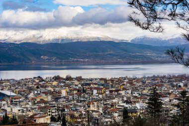 Panoramik Yanya şehir Epirus, Yunanistan