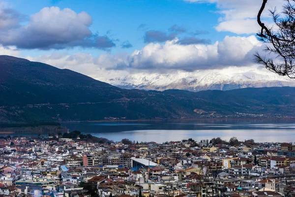 Panoramik Yanya şehir Epirus, Yunanistan