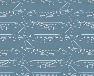 uçaklar profilleri ile Seamless Modeli