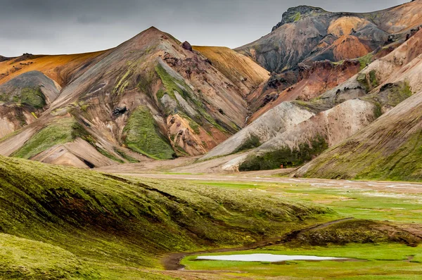 Landmannalaugar en Islandia — Foto de Stock