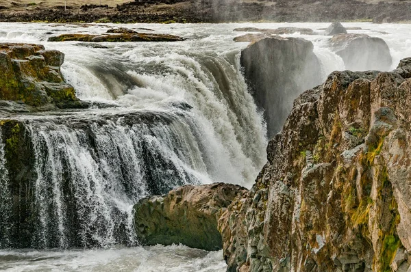 Hrafnabjargafoss waterfall, Iceland — Stock Photo, Image
