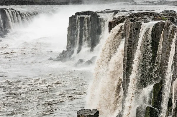 Selfoss Waterfall — Stock Photo, Image