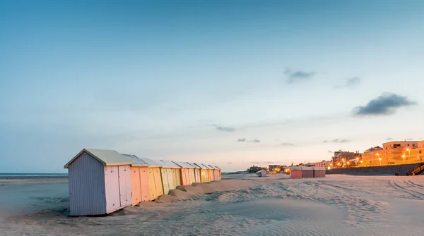 Színes strand kunyhó — Stock Fotó