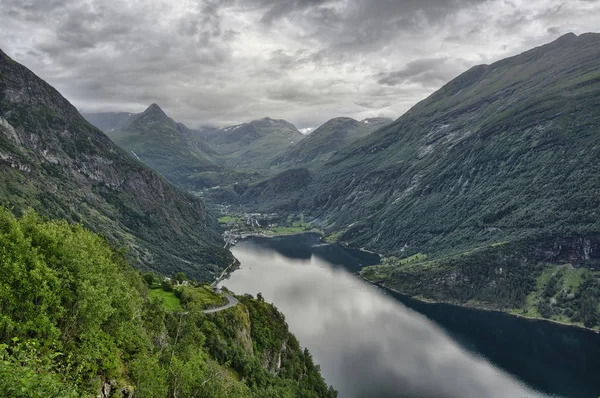 Geiranger - punto de vista, Noruega 2013 —  Fotos de Stock