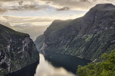 Geiranger - bakış açısı, Norveç 2013