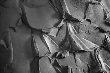 Arkaplan için soyut gri, kaba, sert, beton dokusu