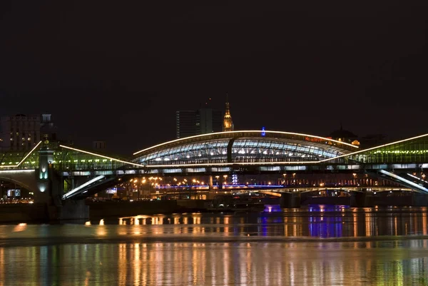 Bogdan Khmelnytsky Bridge Moscow — Stock Photo, Image