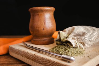 ahşap yerba mate çay Arjantin popüler 