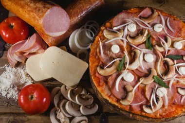 Pizza gurme, tarifi ve malzemeler, Italyan Mutfagi