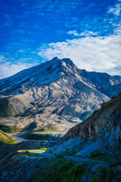 Sopka Mount St. Helens a šířku pásma výbuch — Stock fotografie