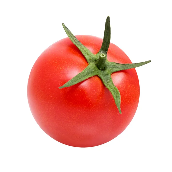 Une tomate mûre isolée sur — Photo