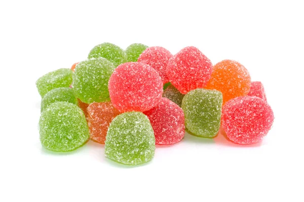 Цветные конфеты со сладким желе — стоковое фото