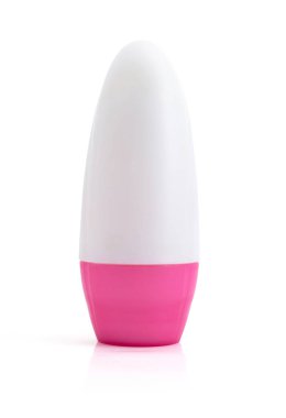 Deodorant stick üzerinde beyaz izole