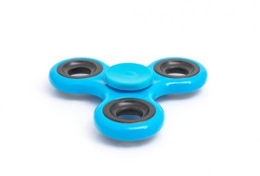 Mavi spinner stres giderici oyuncak