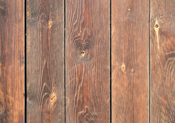 棕色木墙纹理背景 — 图库照片