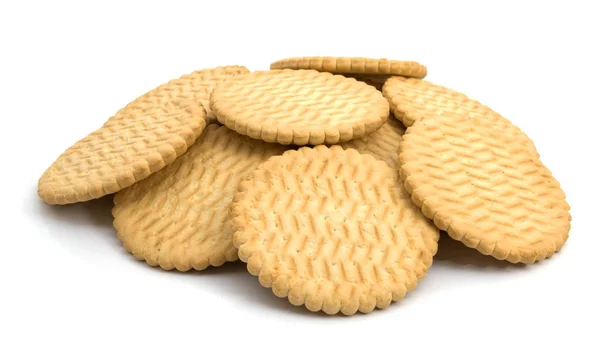 Крекерське печиво ізольоване на — стокове фото