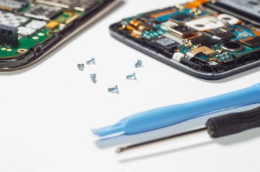 Kavram smartphone telefon sabitleme