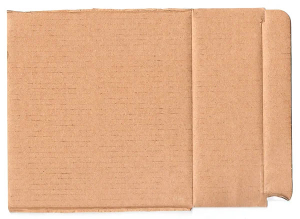 Oude bruine papieren kartonnen textuur — Stockfoto