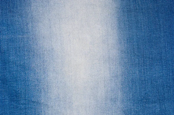 Blauwe jeans textuur achtergrond. — Stockfoto