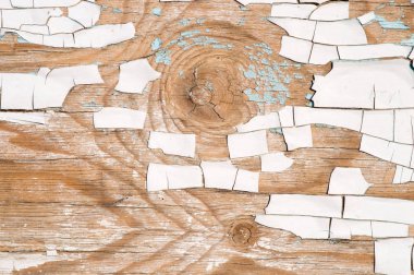 ahşap duvar üzerinde peeling boya