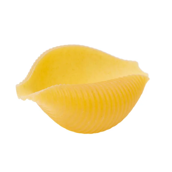 Een pasta-macaroni geïsoleerd op witte achtergrond — Stockfoto