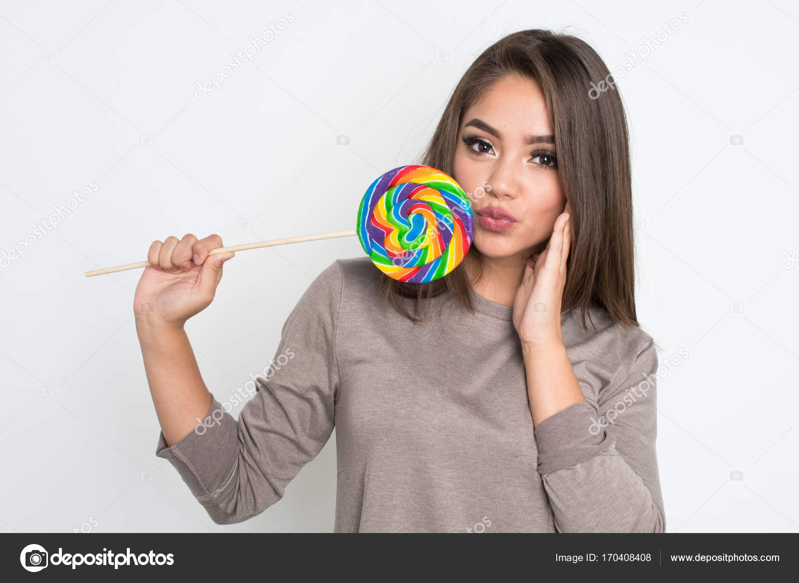 Consider, Teen girl with lollipop consider Something Teen girl with lollipop you talent