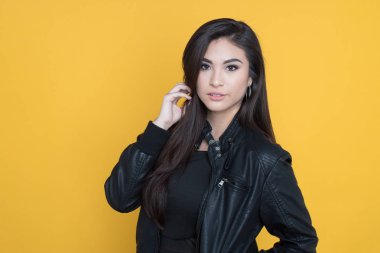 Happy Hispanic Woman