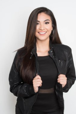 Happy Hispanic Woman