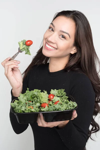 Woman Doing Meal Preparation — Stock Photo, Image